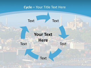 A Large Body Of Water With A City In The Background PowerPoint Template