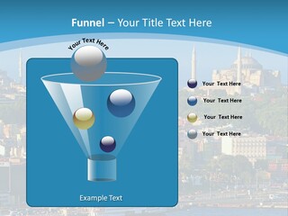 A Large Body Of Water With A City In The Background PowerPoint Template