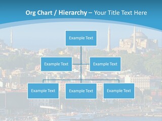 A Large Body Of Water With A City In The Background PowerPoint Template