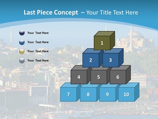A Large Body Of Water With A City In The Background PowerPoint Template