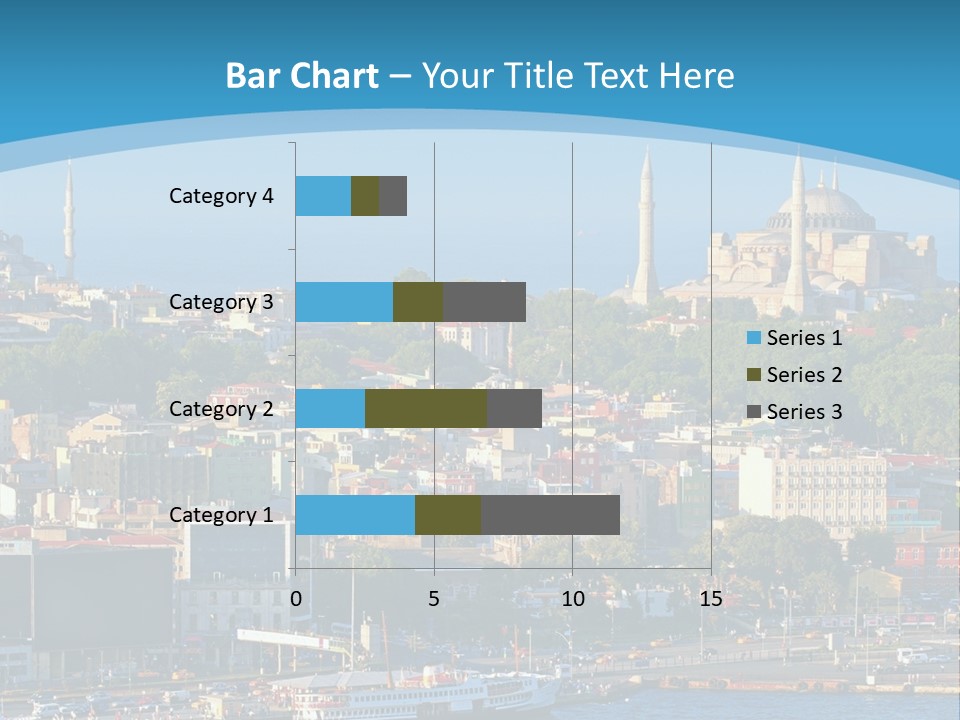 A Large Body Of Water With A City In The Background PowerPoint Template