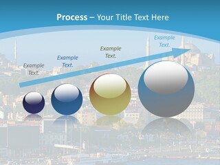 A Large Body Of Water With A City In The Background PowerPoint Template