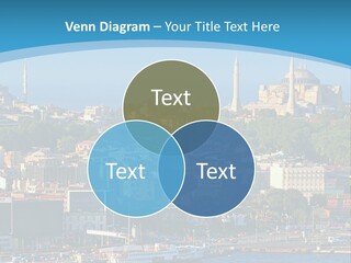 A Large Body Of Water With A City In The Background PowerPoint Template