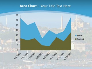 A Large Body Of Water With A City In The Background PowerPoint Template
