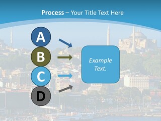 A Large Body Of Water With A City In The Background PowerPoint Template