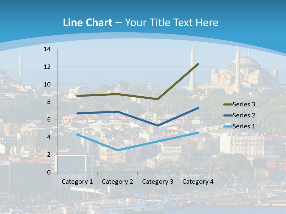 A Large Body Of Water With A City In The Background PowerPoint Template
