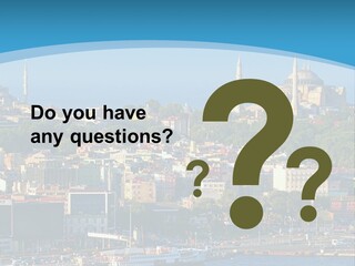 A Large Body Of Water With A City In The Background PowerPoint Template