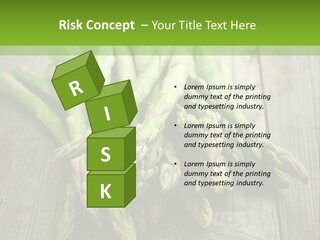A Pile Of Asparagus On A Wooden Table PowerPoint Template