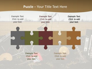 A Musical Instrument In The Middle Of A Field PowerPoint Template