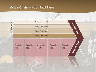 A Musical Instrument In The Middle Of A Field PowerPoint Template