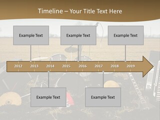 A Musical Instrument In The Middle Of A Field PowerPoint Template