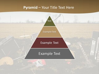 A Musical Instrument In The Middle Of A Field PowerPoint Template