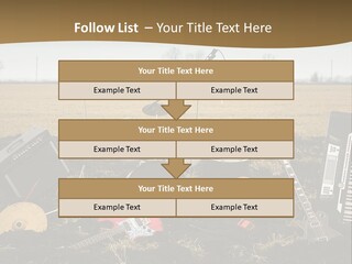 A Musical Instrument In The Middle Of A Field PowerPoint Template
