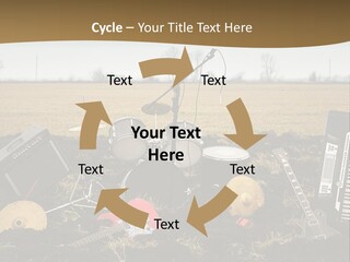 A Musical Instrument In The Middle Of A Field PowerPoint Template