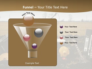 A Musical Instrument In The Middle Of A Field PowerPoint Template