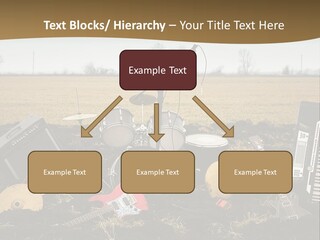 A Musical Instrument In The Middle Of A Field PowerPoint Template
