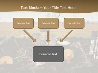 A Musical Instrument In The Middle Of A Field PowerPoint Template