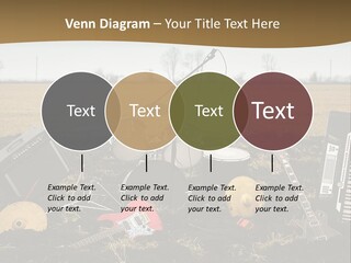 A Musical Instrument In The Middle Of A Field PowerPoint Template