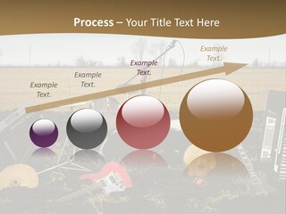 A Musical Instrument In The Middle Of A Field PowerPoint Template