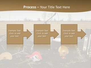 A Musical Instrument In The Middle Of A Field PowerPoint Template