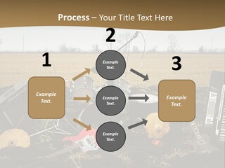 A Musical Instrument In The Middle Of A Field PowerPoint Template