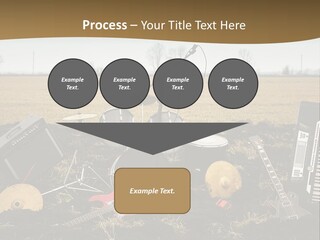 A Musical Instrument In The Middle Of A Field PowerPoint Template