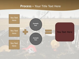 A Musical Instrument In The Middle Of A Field PowerPoint Template