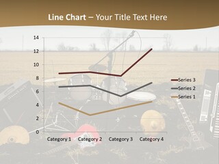 A Musical Instrument In The Middle Of A Field PowerPoint Template
