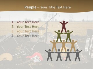A Musical Instrument In The Middle Of A Field PowerPoint Template