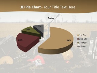 A Musical Instrument In The Middle Of A Field PowerPoint Template