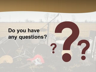 A Musical Instrument In The Middle Of A Field PowerPoint Template