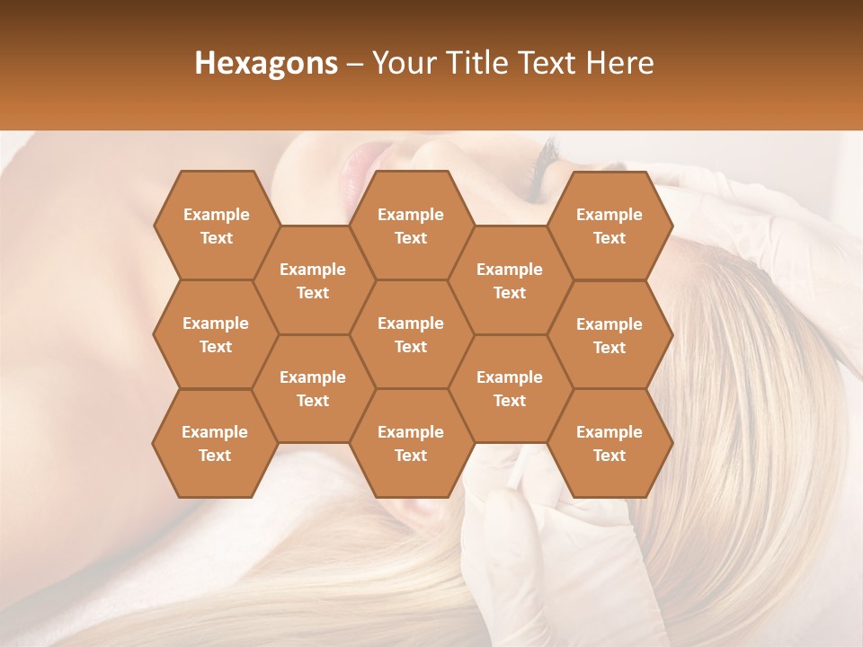 A Woman Getting A Facial Massage From A Beauper PowerPoint Template