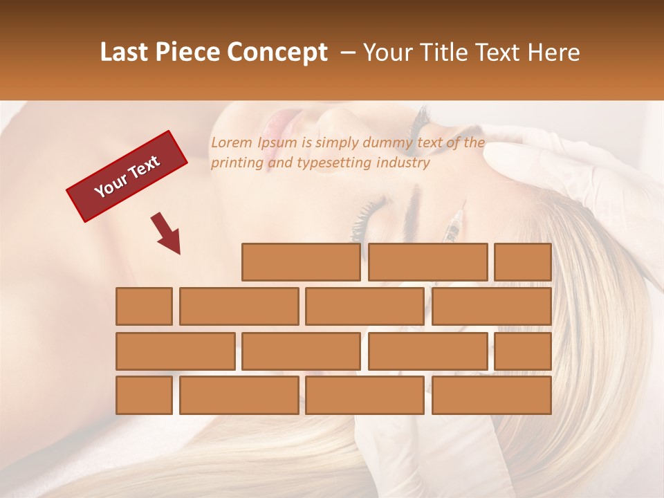 A Woman Getting A Facial Massage From A Beauper PowerPoint Template