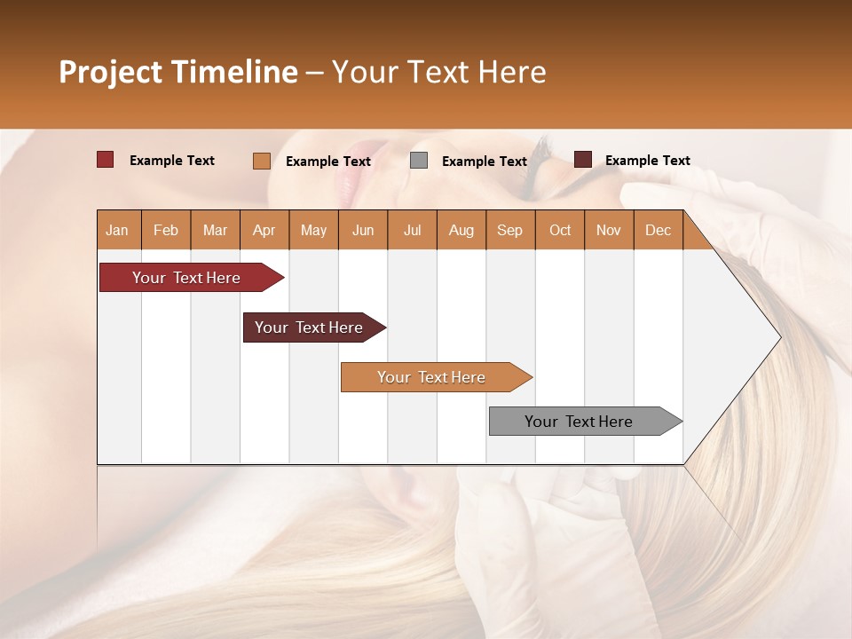 A Woman Getting A Facial Massage From A Beauper PowerPoint Template