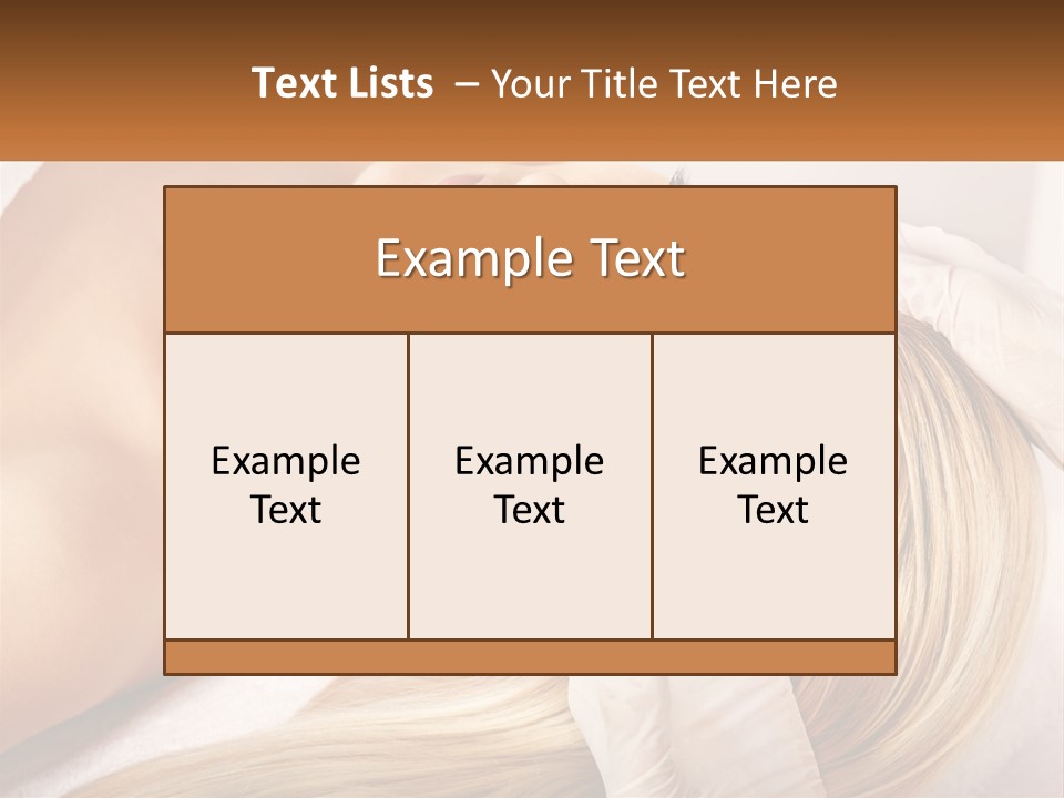 A Woman Getting A Facial Massage From A Beauper PowerPoint Template
