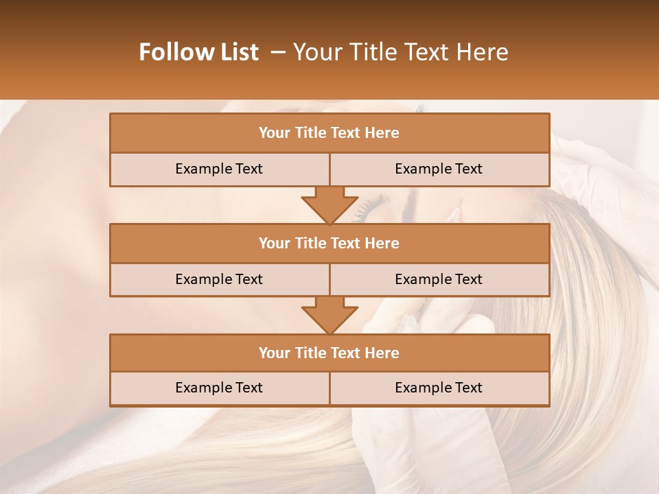 A Woman Getting A Facial Massage From A Beauper PowerPoint Template