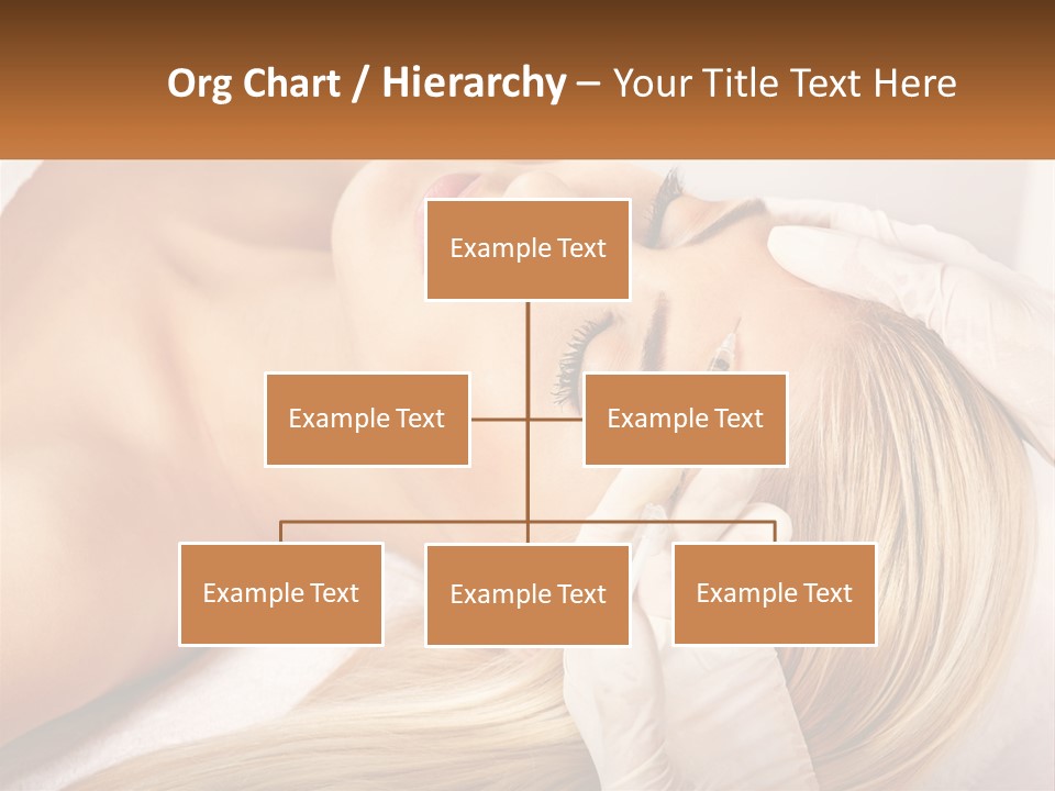 A Woman Getting A Facial Massage From A Beauper PowerPoint Template