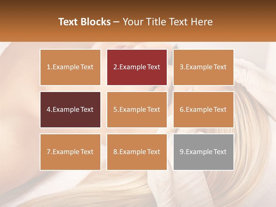 A Woman Getting A Facial Massage From A Beauper PowerPoint Template