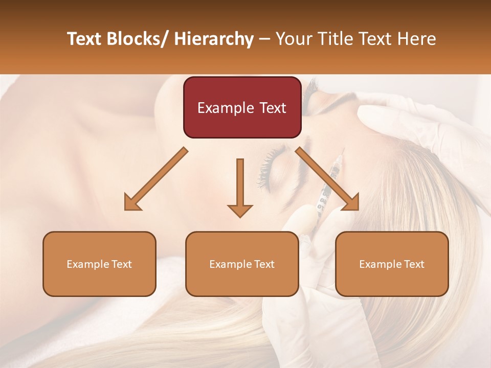 A Woman Getting A Facial Massage From A Beauper PowerPoint Template