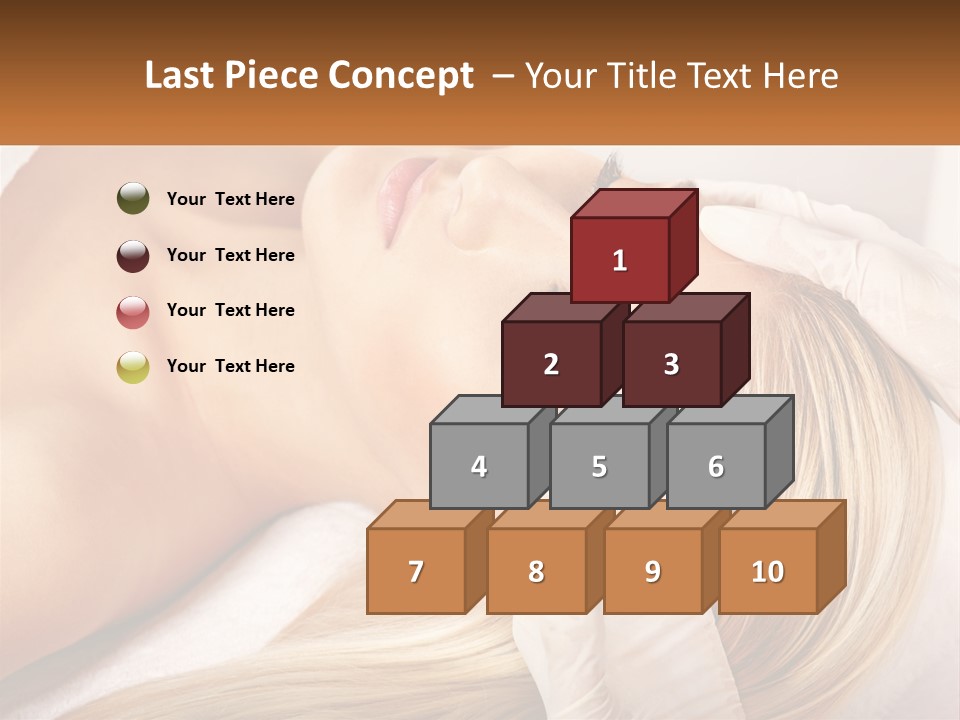 A Woman Getting A Facial Massage From A Beauper PowerPoint Template