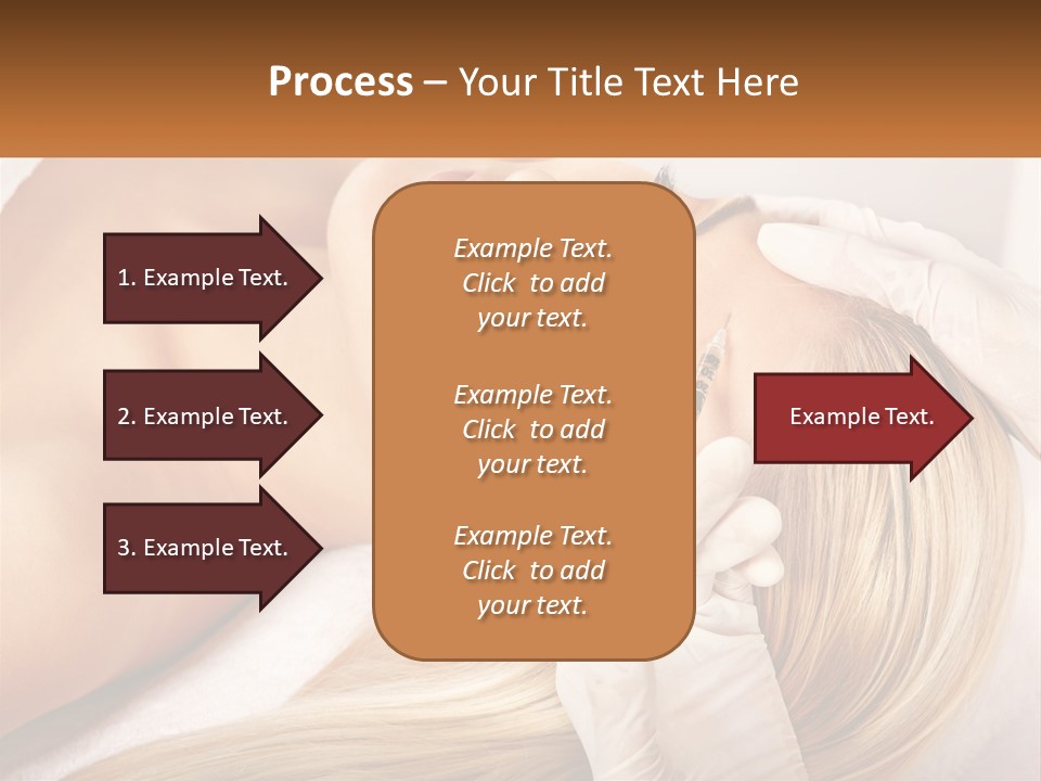 A Woman Getting A Facial Massage From A Beauper PowerPoint Template