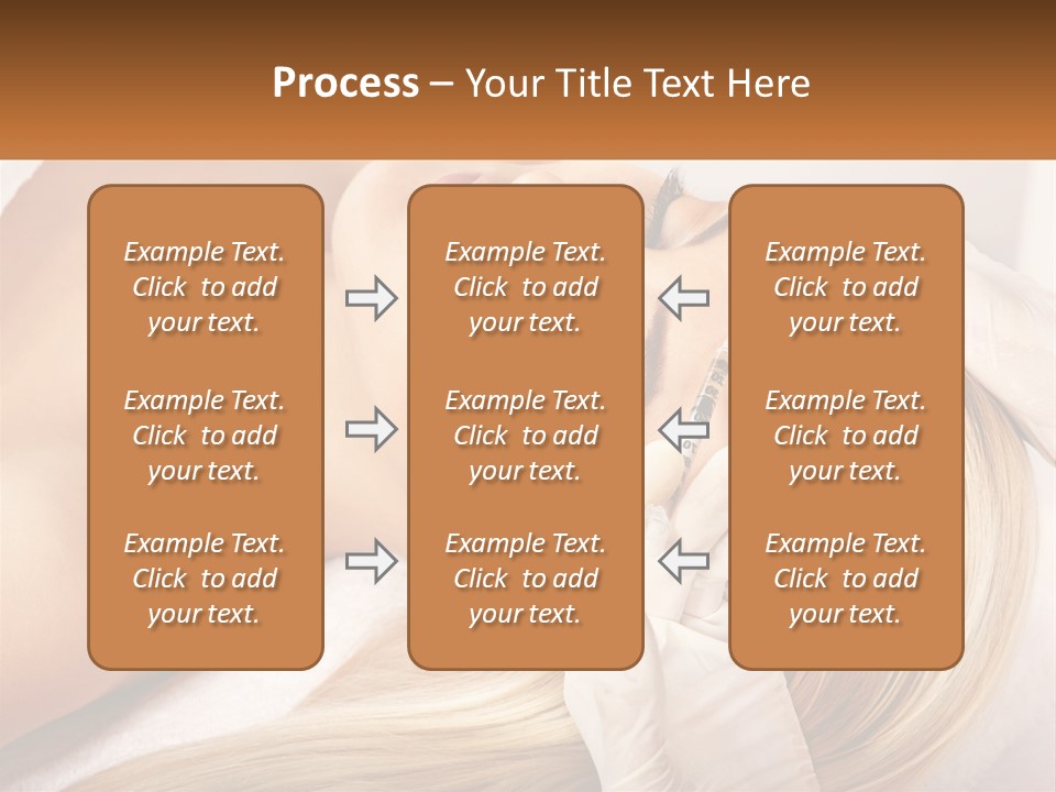 A Woman Getting A Facial Massage From A Beauper PowerPoint Template