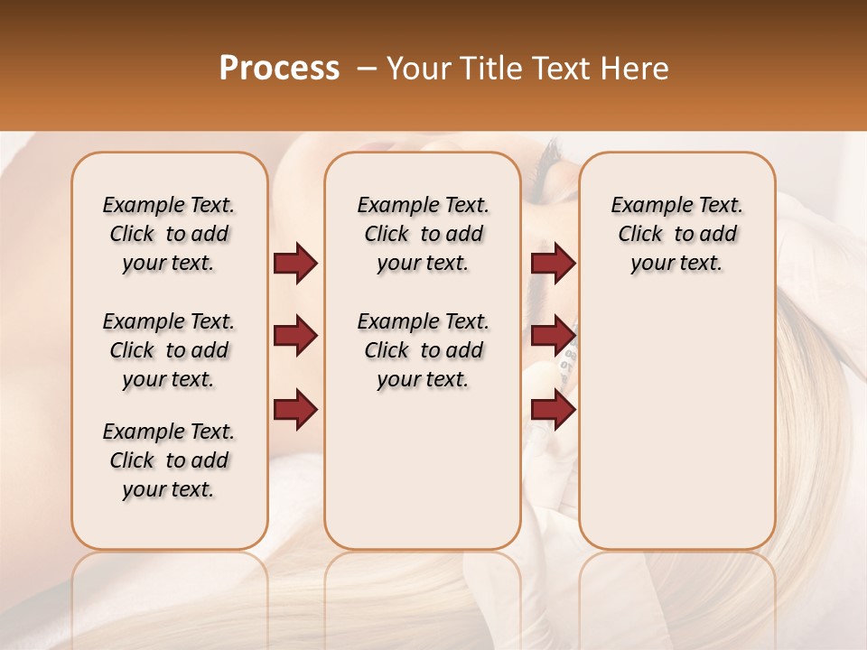 A Woman Getting A Facial Massage From A Beauper PowerPoint Template