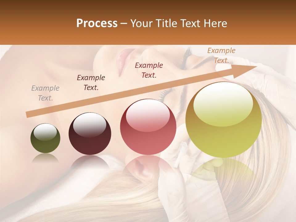 A Woman Getting A Facial Massage From A Beauper PowerPoint Template