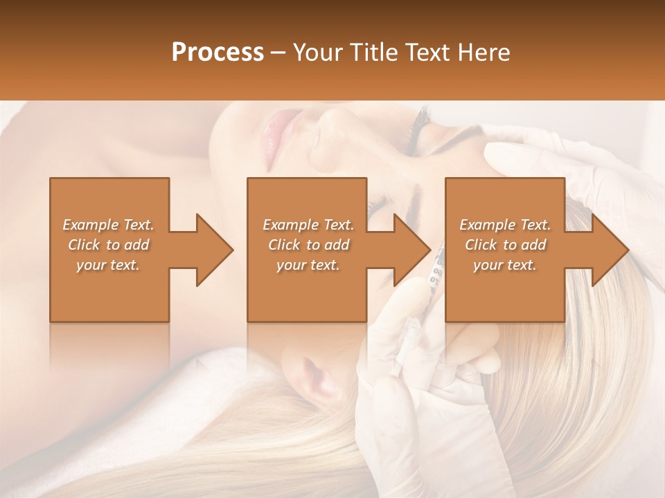 A Woman Getting A Facial Massage From A Beauper PowerPoint Template