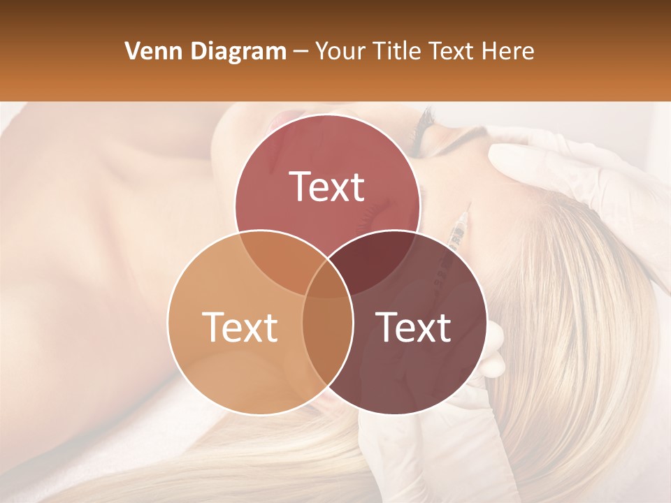 A Woman Getting A Facial Massage From A Beauper PowerPoint Template