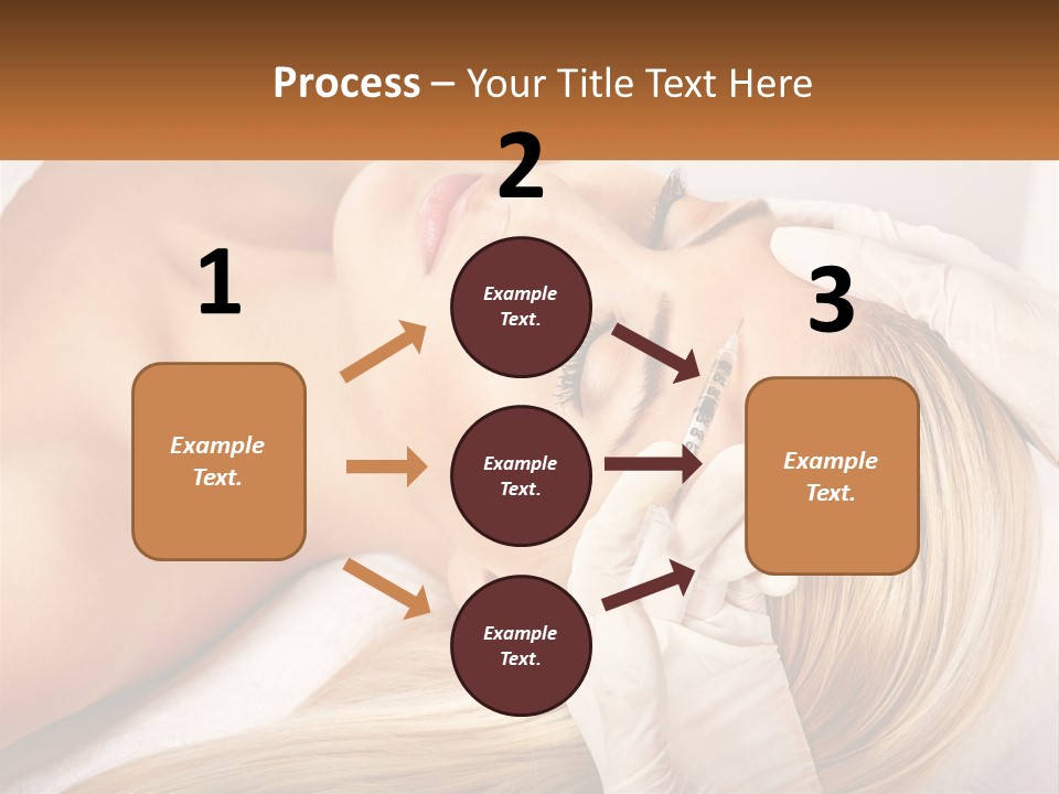 A Woman Getting A Facial Massage From A Beauper PowerPoint Template