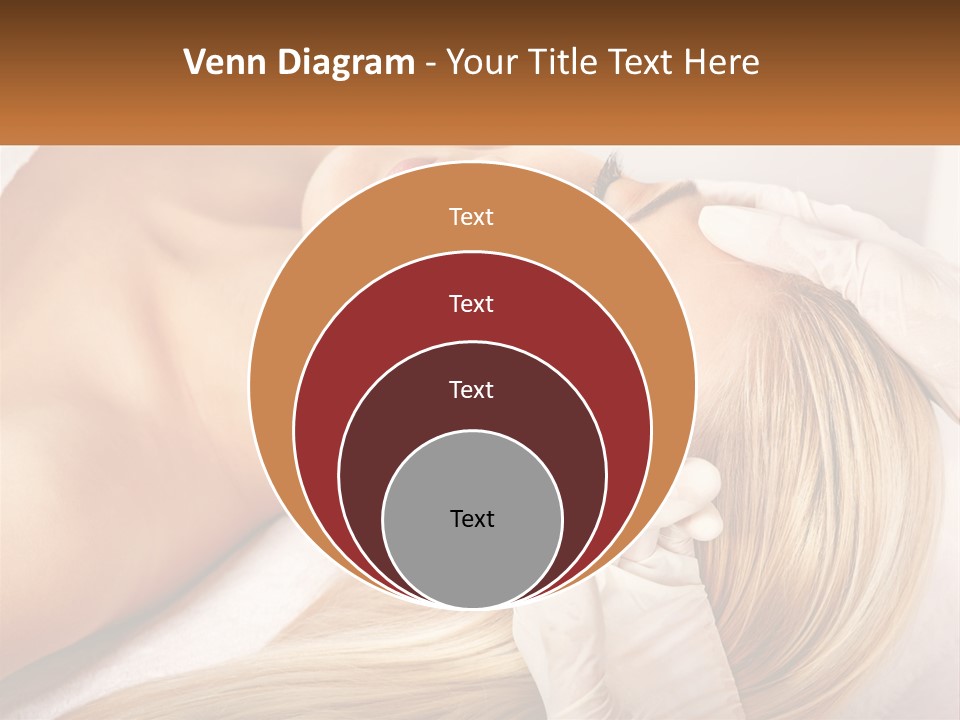 A Woman Getting A Facial Massage From A Beauper PowerPoint Template