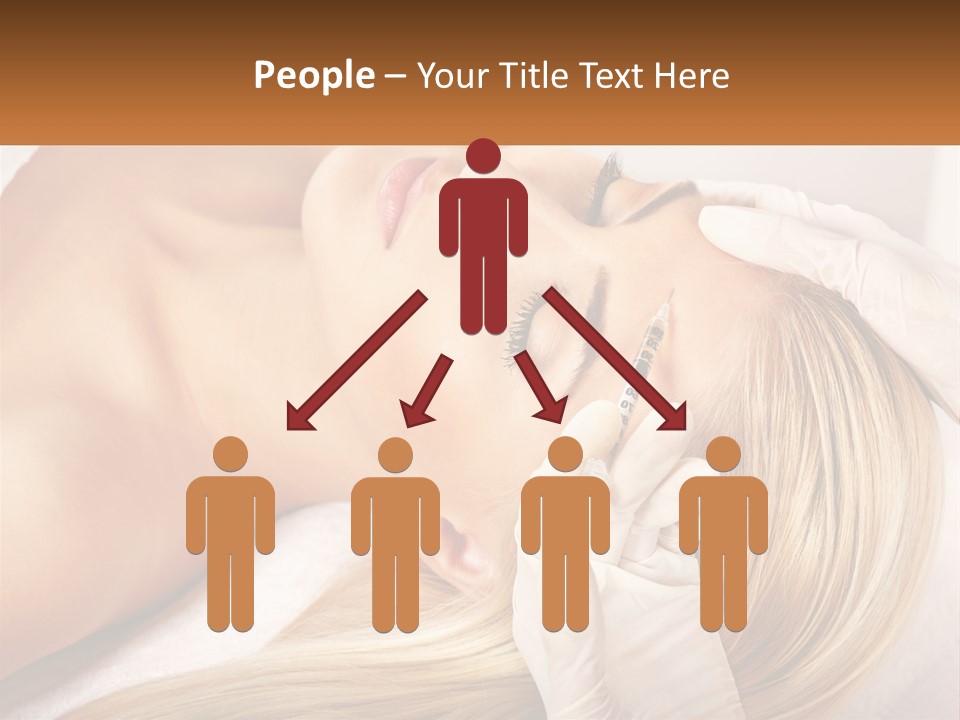 A Woman Getting A Facial Massage From A Beauper PowerPoint Template