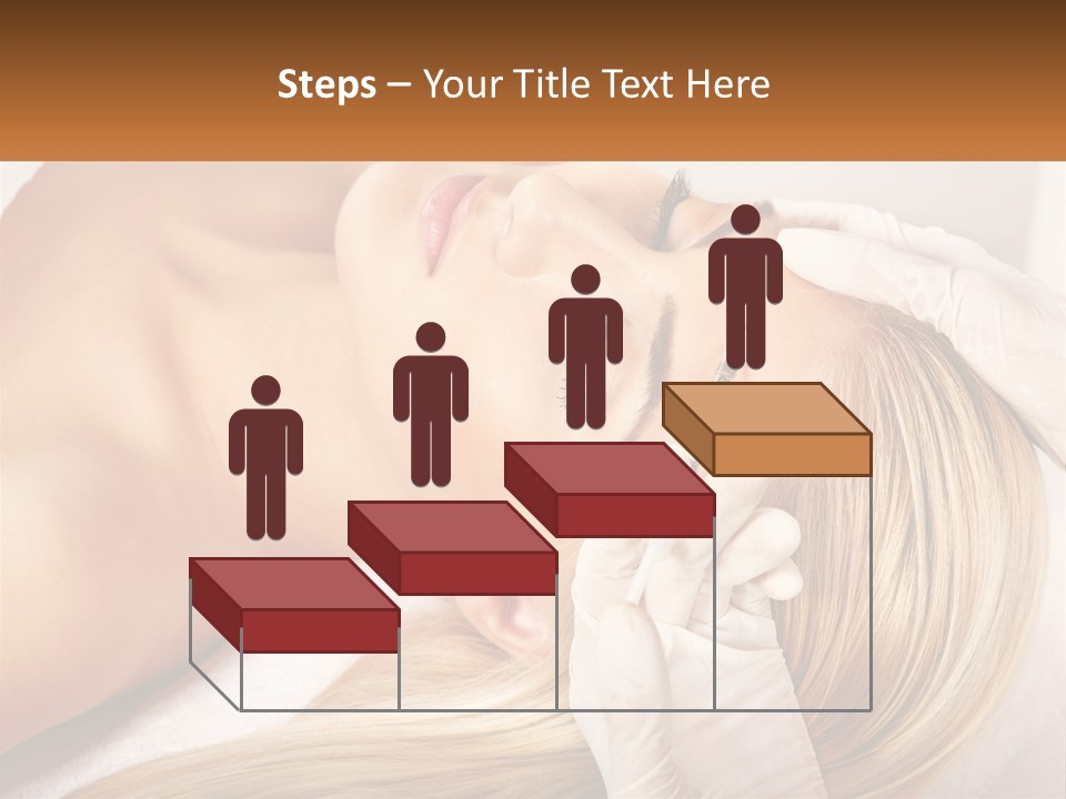 A Woman Getting A Facial Massage From A Beauper PowerPoint Template